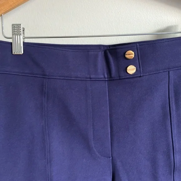 SPANX The Perfect pants true navy tapered leg size Large pull on - Picture 4 of 8